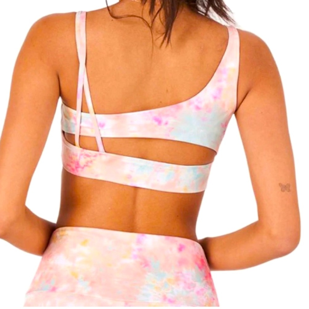 🩷💛🩵 Onzie  SET Tie Dye Cutout, high rise SET 🩷💛🩵